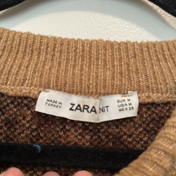 Zara cheetah print knit sweater - Picture 3 of 3